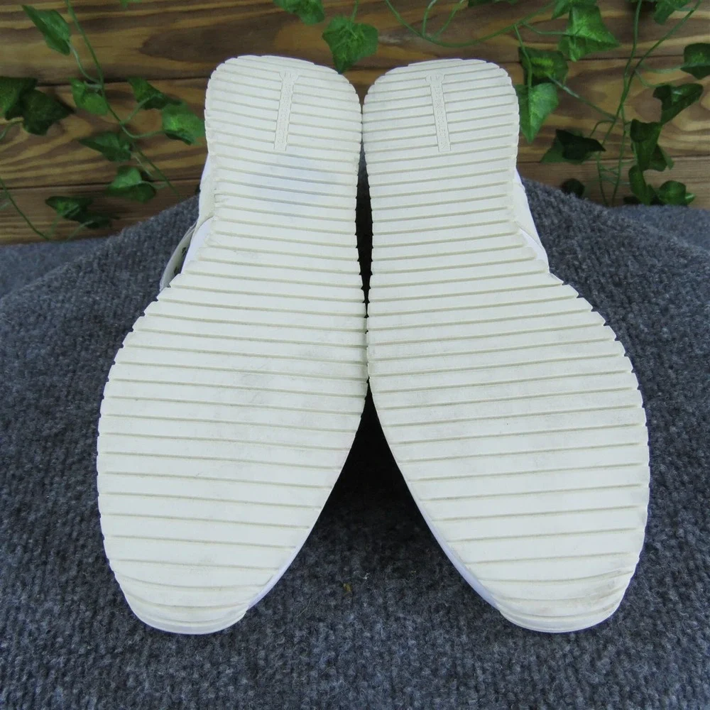 Zara Women's Basic Collection Sneaker White Synthetic 10 Medium Gently Used 2025